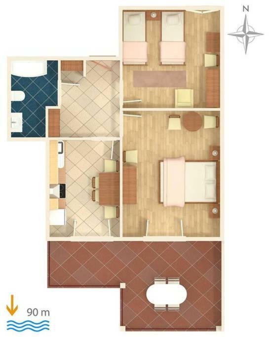Apartment With Sea View II Stanici 외부 사진
